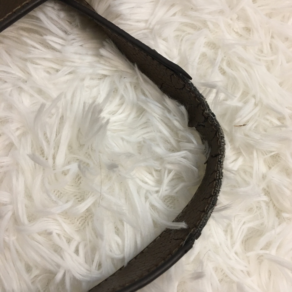 Crazy Horse Brown Shimmer Shoulder Bag - Picture 6 of 8